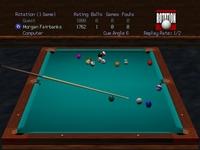 une photo d'Ã©cran de Virtual Pool 64 sur Nintendo 64